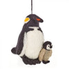 Natural Felt Decoration | Penguins - NØRDEN