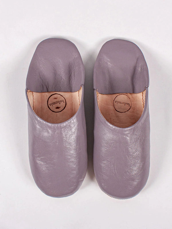 Handmade Babouche Slippers | Lilac