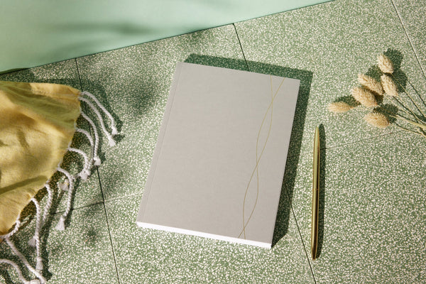 Minimal Aesthetic Notebook | Grey - NØRDEN