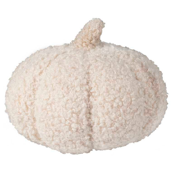 Pumpkin Boucle Cushion | Cream Small