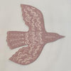 Bird Screenprint Decoration | Blush Pink Blackbird - NØRDEN