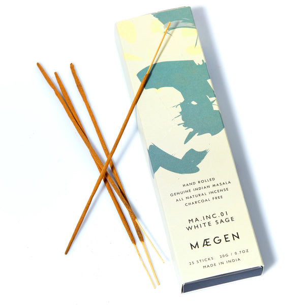 Colourful Incense Sticks | White Sage - NØRDEN