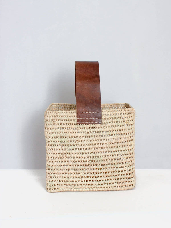 Rustic Forage Basket | Rectangular Tan - NØRDEN