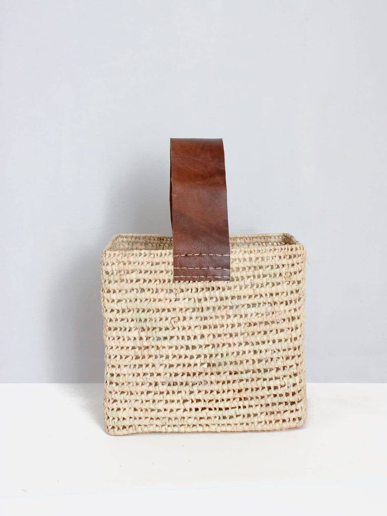 Rustic Forage Basket | Rectangular Tan - NØRDEN