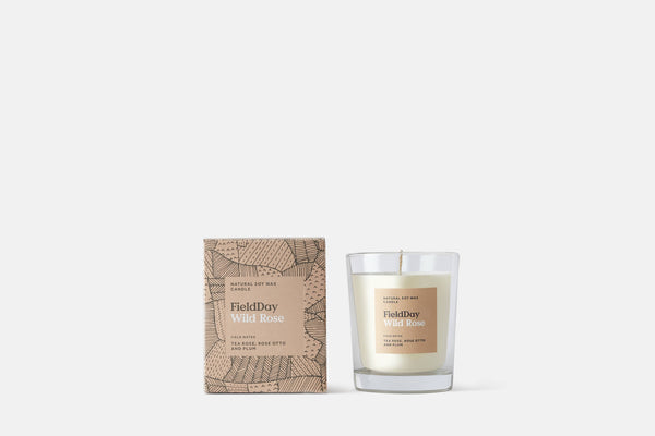 Natural Vegetable Candle | Wild Rose