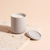 Ceramic Lidded Candle | Cotton + Musk - NØRDEN