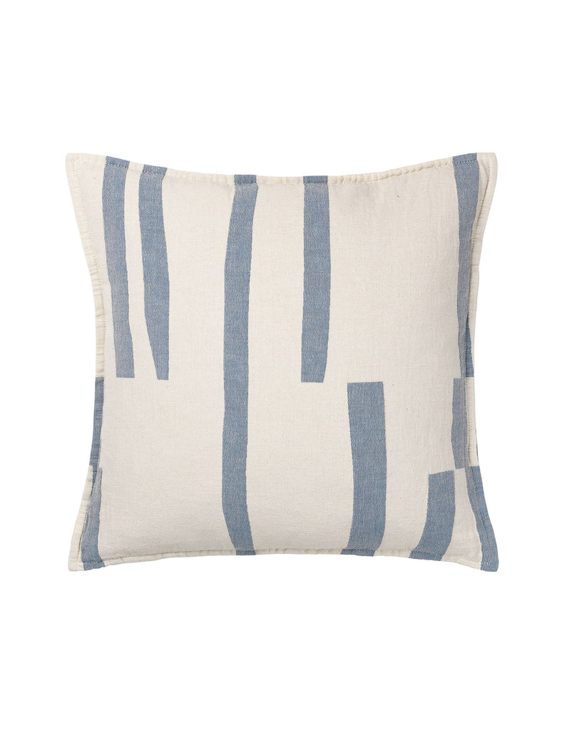 Organic Cotton Cushion | Blue - NØRDEN