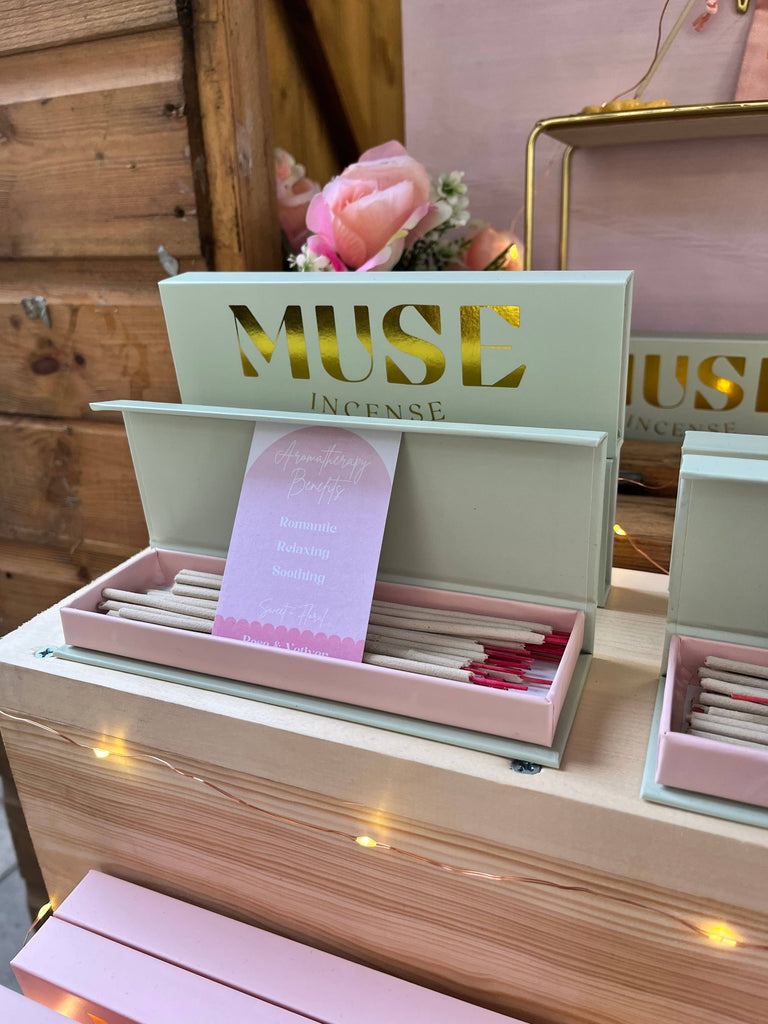 Luxury Boxed Incense | Rose + Vetiver - NØRDEN