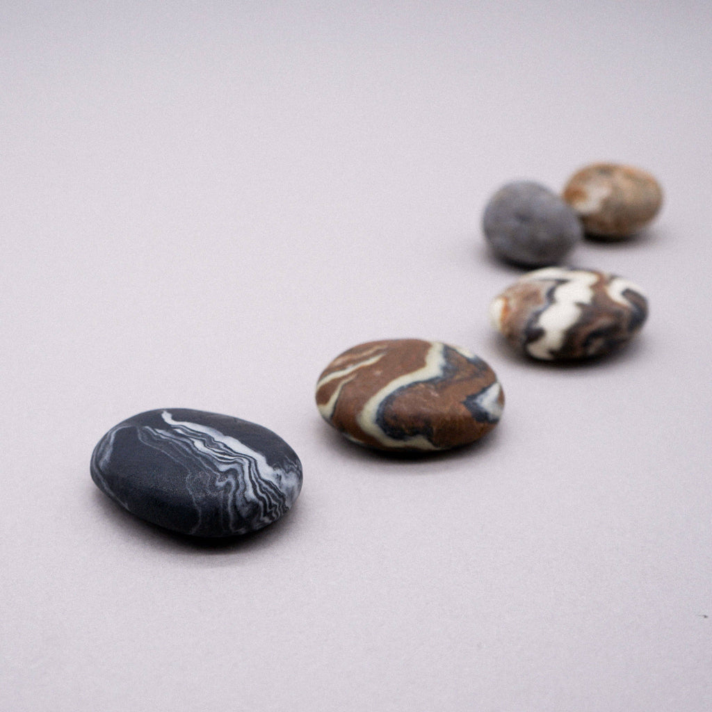 Natural Pebble Soaps | Small Marbled - NØRDEN