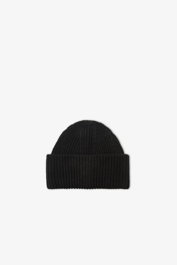 Merino Beanie Hat | Black - NØRDEN