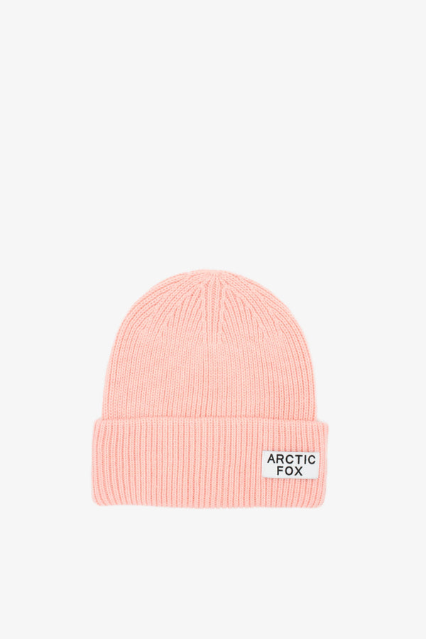 Recycled Beanie Hat | Pastel Pink - NØRDEN