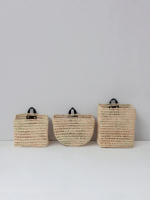 Rustic Wall Basket | Black - NØRDEN