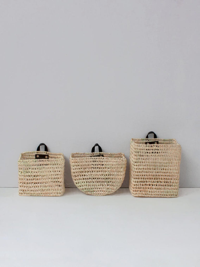 Rustic Wall Basket | Black - NØRDEN