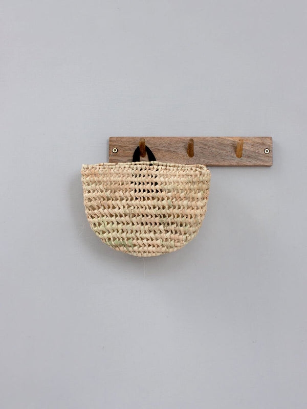 Rustic Wall Basket | Black - NØRDEN