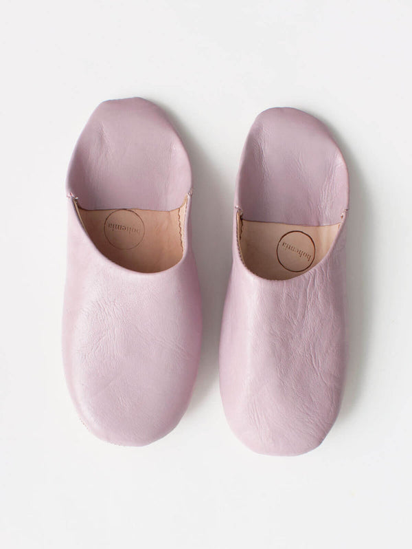 Handmade Babouche Slippers | Vintage Pink - NØRDEN