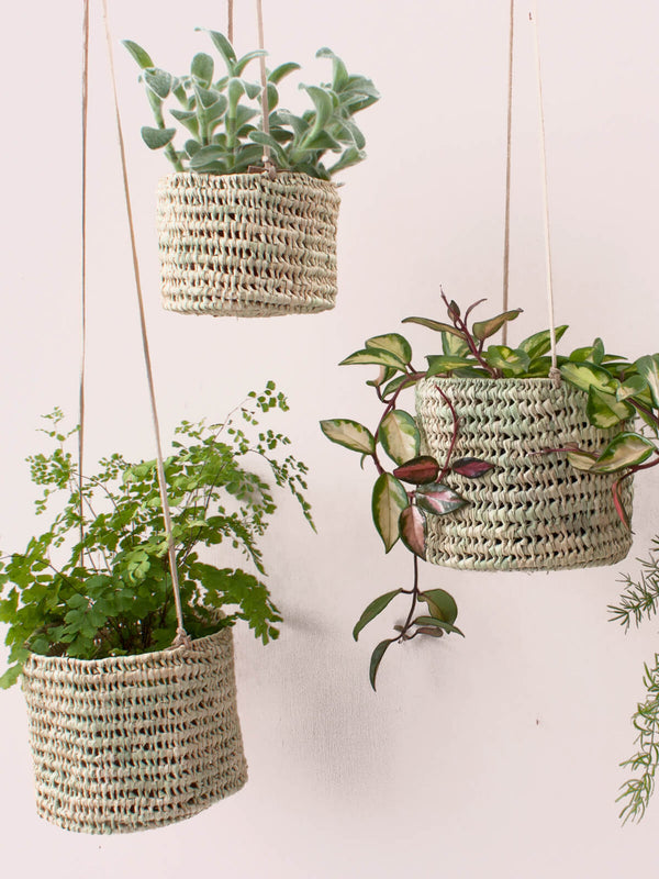 Rustic Hanging Planter | Nude - NØRDEN