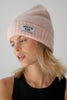 Mohair Beanie Hat | Dusty Pink - NØRDEN