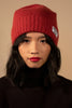 Mohair Beanie Hat | Rosewood Red Original - NØRDEN