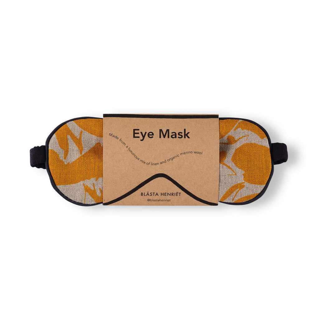 Organic Eye Mask | Mustard - NØRDEN