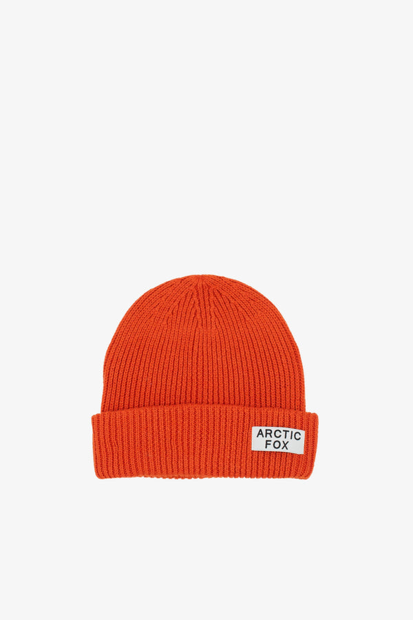 Recycled Beanie Hat | Sunkissed Coral - NØRDEN