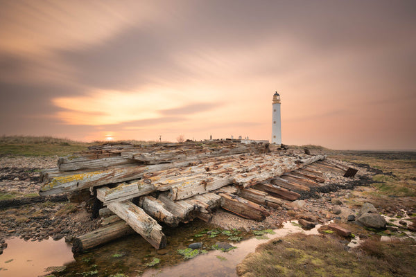 Photographic Art Print | The Lighthouse & the Wreck - NØRDEN