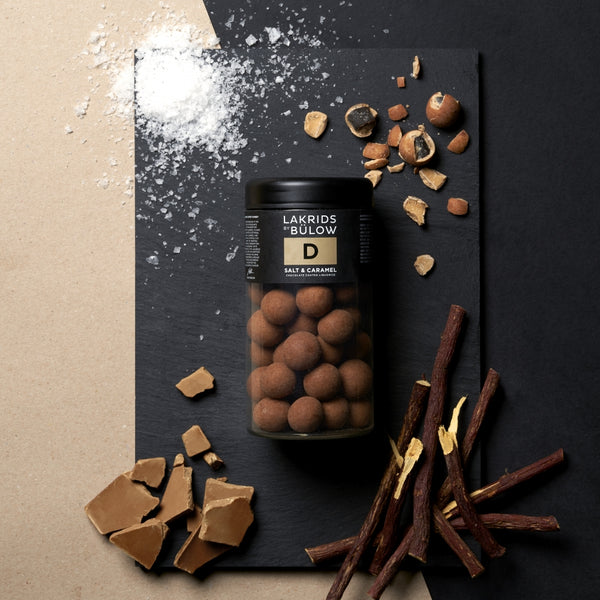 Luxury Coated Liquorice | Ver.D Salt + Caramel - NØRDEN