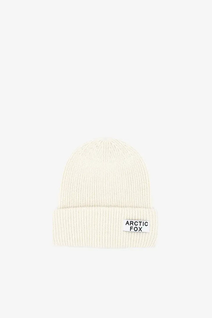 Recycled Beanie Hat | Winter White - NØRDEN