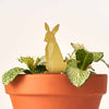 Brass Floral Decoration | Rabbit