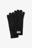 Recycled Knit Gloves | Charcoal Black - NØRDEN