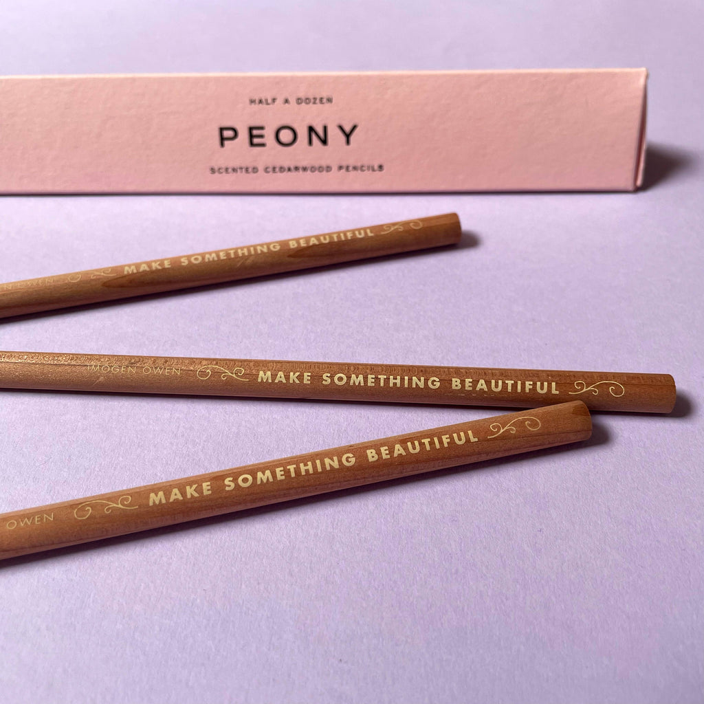 Luxury Scented Pencils | Peony - NØRDEN